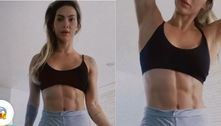 Kelly Key nega que barriga trincada seja resultado de lipoaspiração