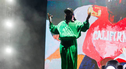 Kendrick foi aclamado por fãs durante o show
