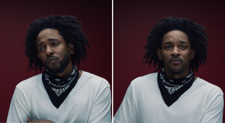 Kendrick Lamar se transformou em Will Smith e em outros artistas negros