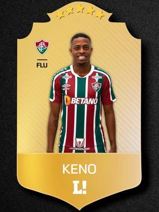 KENO - 8,5 - Grande jogo, talvez o melhor até agora com a camisa do Fluminense. Encontrou muitos espaços na ala esquerda e fez valer, com bons dribles e um golaço de fora da área. 