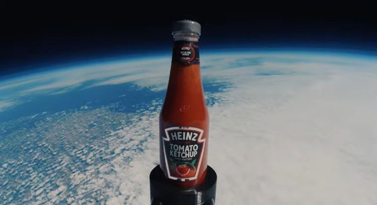 Ketchup foi produzido a partir de tomates plantados em uma estufa que simula as condições de Marte
