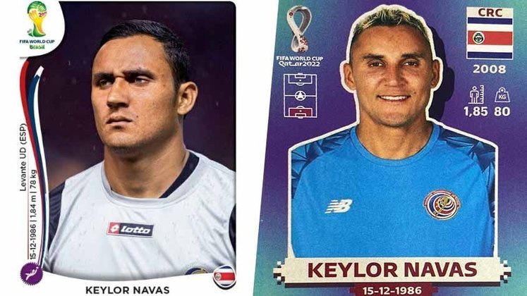 Keylor Navas (goleiro – Costa Rica). Primeira aparição: 2014