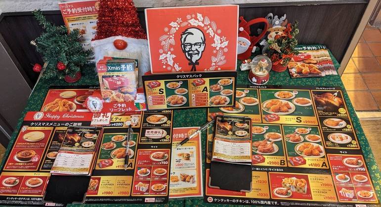 Dia mais movimentado do KFC no Japão é geralmente 24 de dezembro