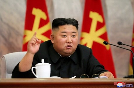 Kim desejou 'saúde' à Coreia do Sul
