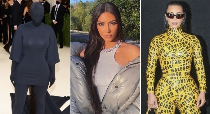 Roupas desconfortáveis não são um problema para Kim Kardashian
