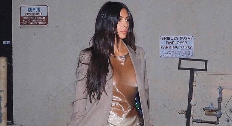 Kim Kardashian disse que nunca falará mal de Kanye West
