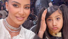 Kim Kardashian mostra filha North com tranças gigantescas e surpreende web; veja 