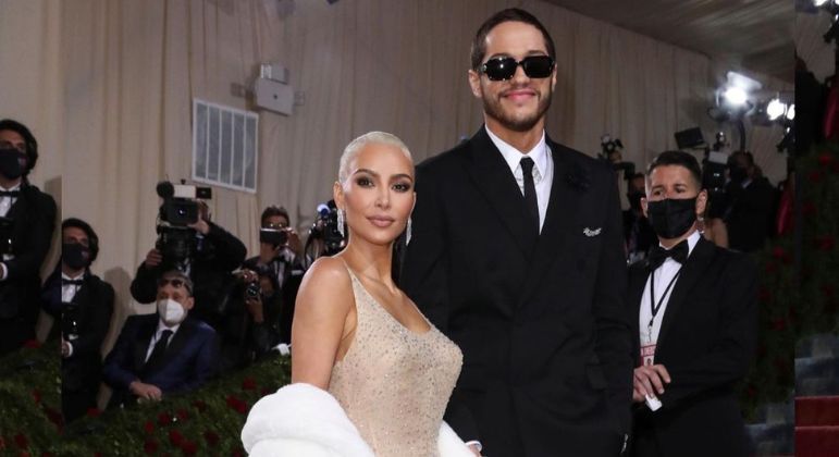 Kim Kardashian relembra começo de namoro com Pete Davidson
