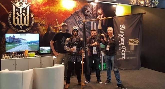 Estande do Warhorse Studios na Brasil Game Show 2018