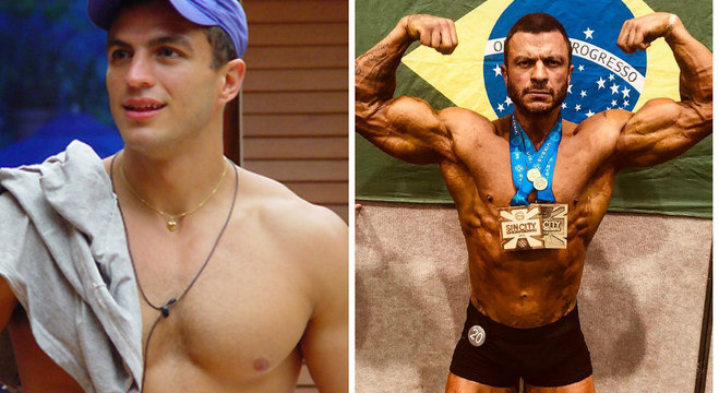 Kleber Bambam antes e depois do Big Brother Brasil