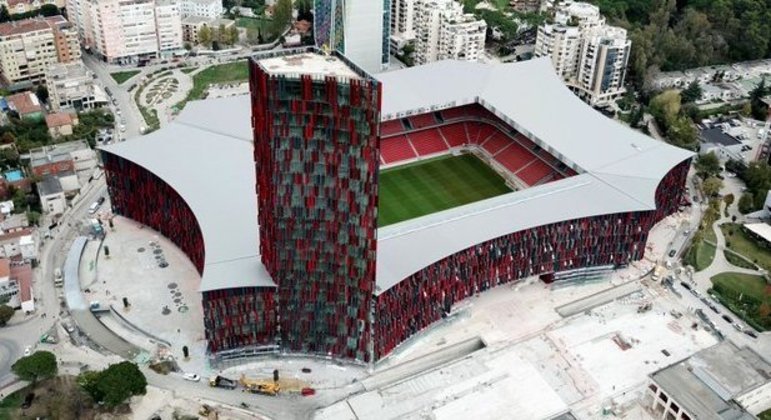 A Arena Kombétare, palco da decisão da Conference League