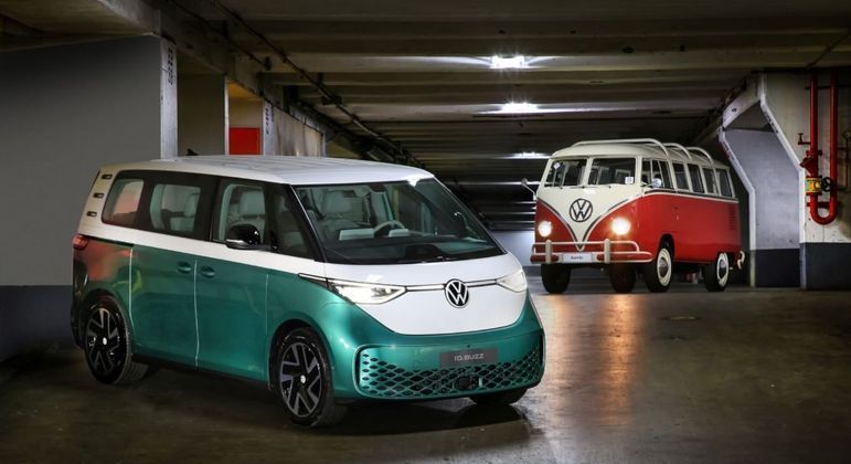 ID.Buzz faz uma nova leitura visual da Kombi