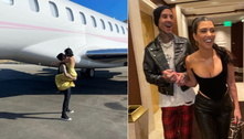 Kourtney Kardashian ajuda Travis Barker a superar trauma de avião