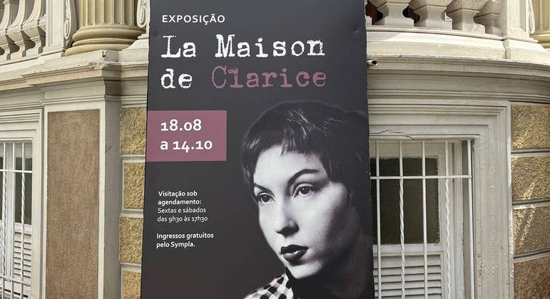A exposição 'La Maison de Clarice' vai até o dia 14 de outubro na sede da Academia Mineira de Letras