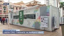 Laboratório itinerante do Instituto Butantan vai mapear o vírus 