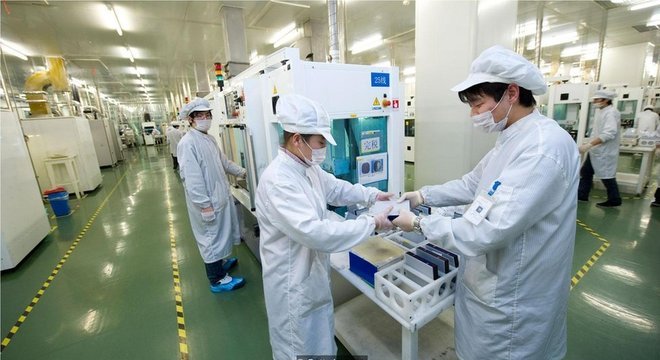 Mais de 60% dos painéis solares são fabricados na China