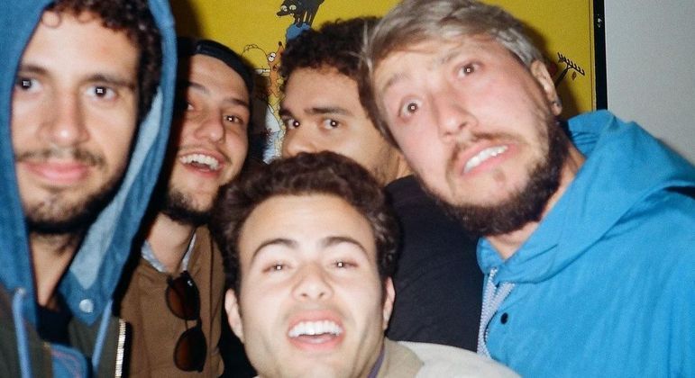 Jorge, Zani, Chico, Pedro e Tio Wilson
