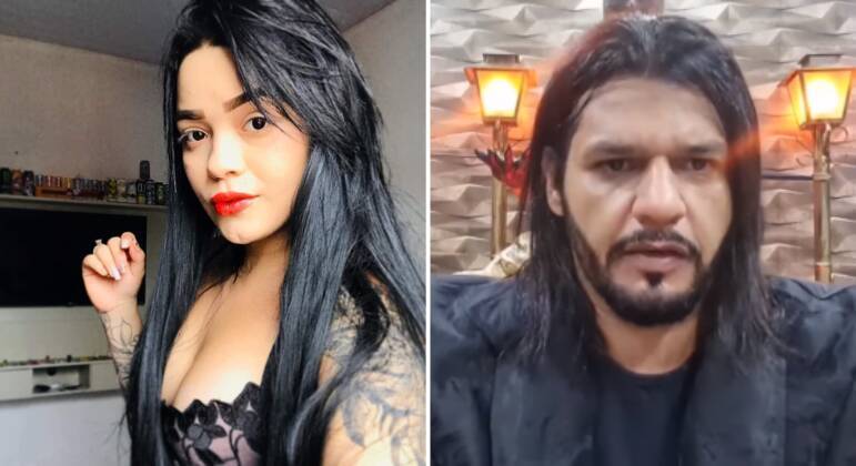 Laila Vitória Rocha e Victor Samedi começaram a namorar virtualmente