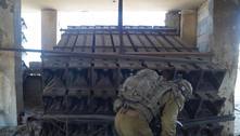 Militares israelenses encontram lançadores de foguetes em mesquita na Faixa de Gaza