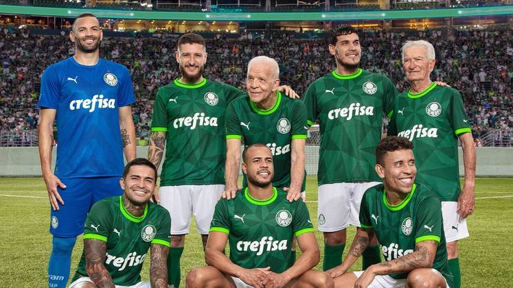 Lançamento das camisas do Palmeiras para 2023