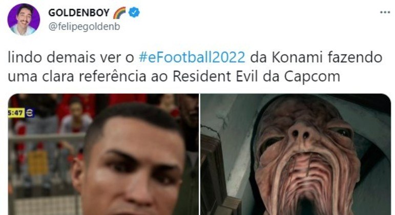 eFootball 2022 é detonado pela comunidade e rende memes, pes