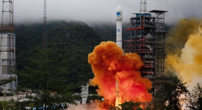 Com o lançamento do foguete Longa Marcha 3B, a China colocou em órbita o satélite número 35 de seu sistema BDS
