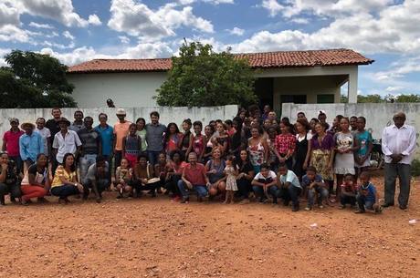 Lançamento do projeto na comunidade quilombola