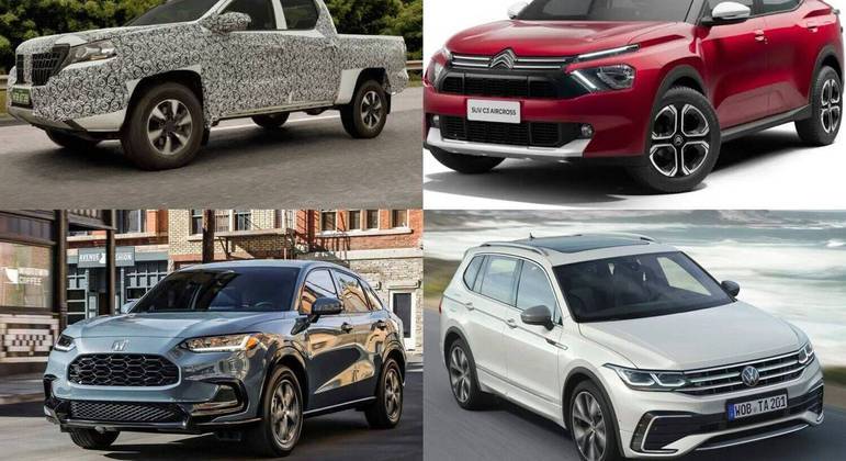 Honda ZR-V, TIguan, Titano e C3 Aircross