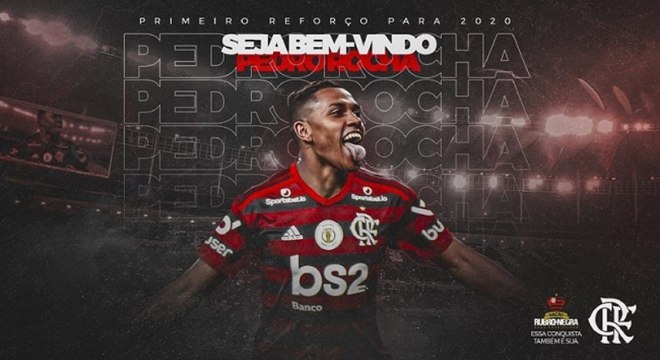 Pedro Rocha chega ao Flamengo por empréstimo até o final da temporada