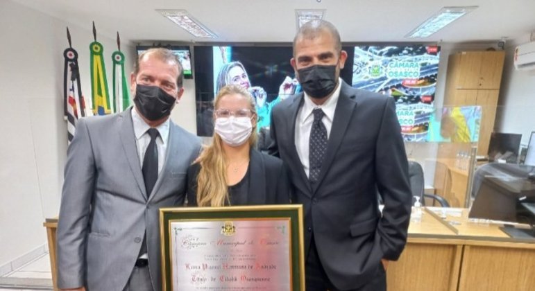 Laura Pigossi é homenageada e recebe título de cidadã de Osasco – Esportes