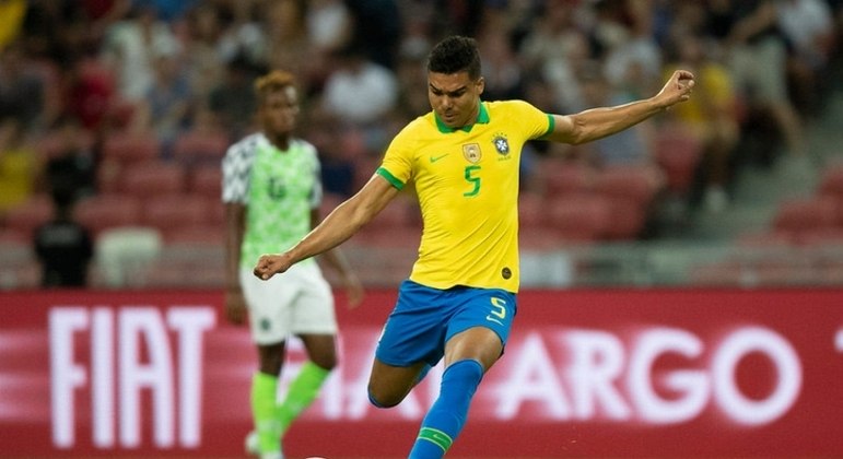 Casemiro é um dos jogadores mais experientes da seleção brasileira