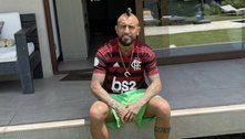Vidal reposta vídeo com camisa do Flamengo: 'Tá chegando a hora'