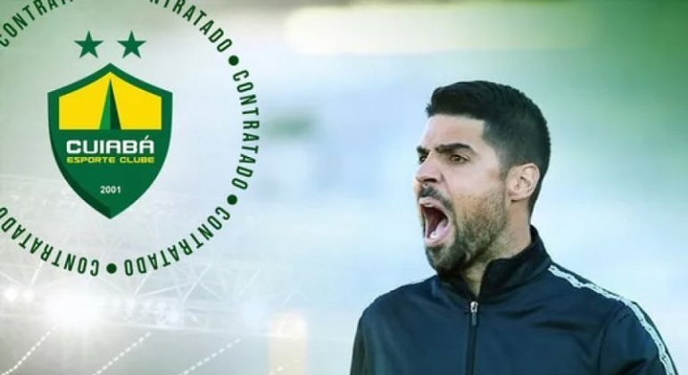 Treinador português do Cuiabá não poderá estar na beira do campo em duelo de hoje