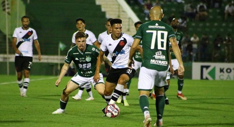 Vasco perdeu para o Guarani nesta quinta-feira (4)