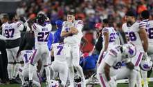 NFL confirma cancelamento do jogo entre Buffalo Bills e Cincinnati Bengals