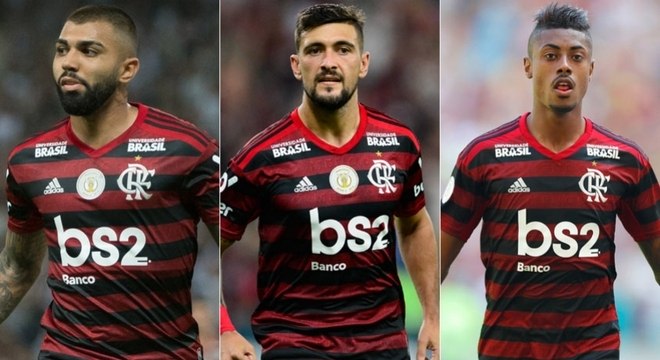 Gabigol, Arrascaeta e Bruno Henrique têm números excelentes em 2019