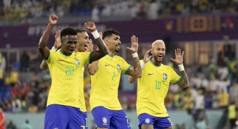 Brasil enfrenta a Croácia, na sexta-feira (9), pelas quartas de final, ao meio-dia