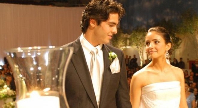 Kaká e Caroline Celico se casaram em dezembro de 2005