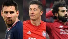 Messi, Lewandowski e Salah são os finalistas do 'The Best' em 2021