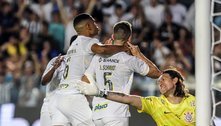  Com Neymar na Vila, Santos amassa o Corinthians e vence clássico pelo Paulistão 