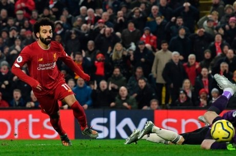 Salah já tem 100 gols pelo Liverpool