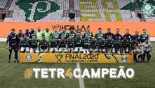 Palmeiras termina temporada com quase R$ 250 milhões em prêmios