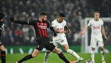 Milan empata com o Tottenham e volta às quartas da Champions League após 11 anos
