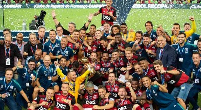 Flamengo conquistou cinco títulos em pouco mais de um ano