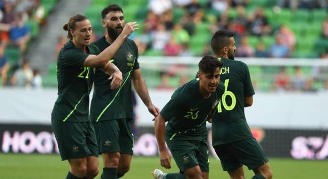 Austrália está no grupo de França, Peru e Dinamarca na Copa