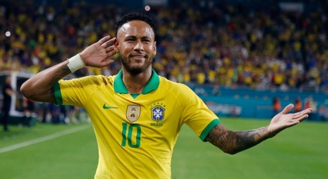Neymar fez um gol na partida entre Brasil e Colômbia na última sexta-feira