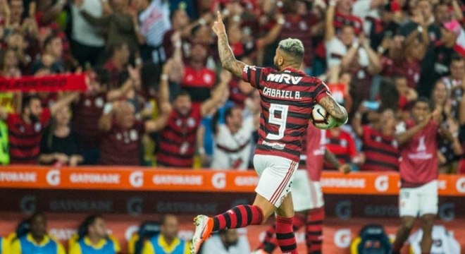 Gabigol está emprestado para o Flamengo desde o começo do ano