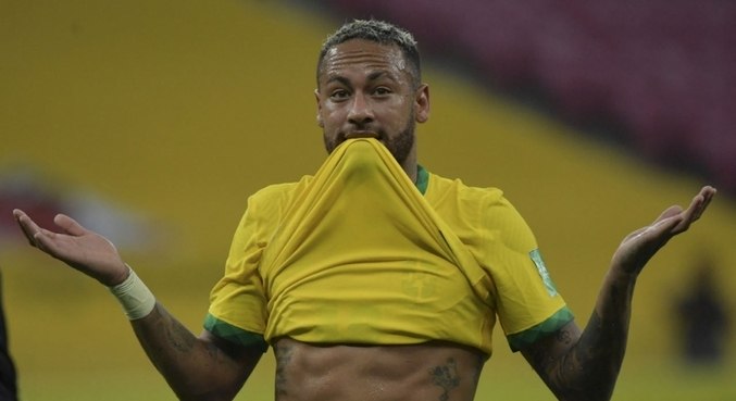 Neymar também fez ironais à imprensa: "Tem sempre razão"