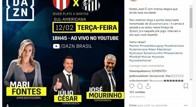 Resultado de imagem para Mourinho DAZN