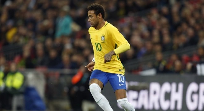 "A expectativa (pela volta aos gramados) é grande", disse Neymar